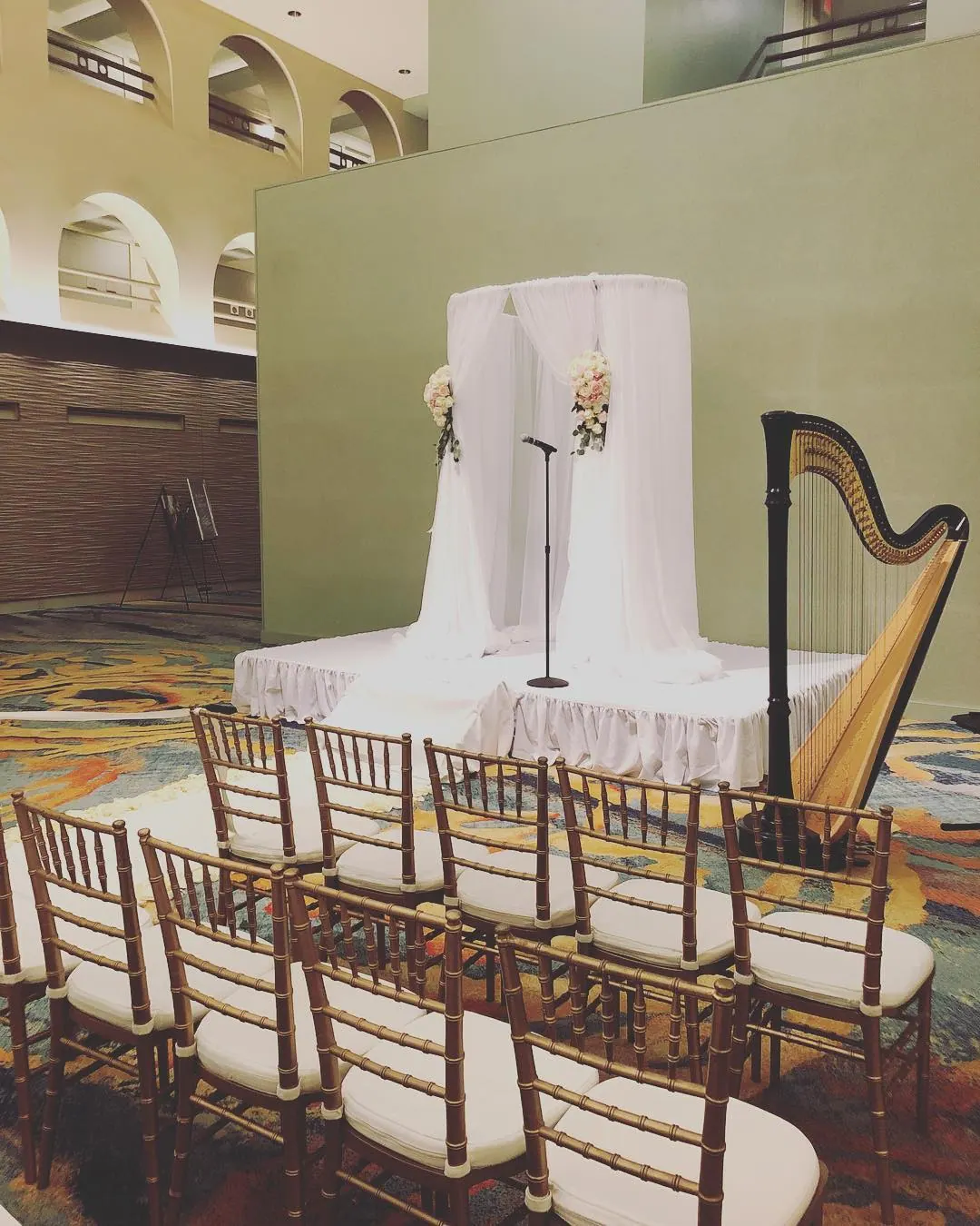 O&E, singing harpist & band — photo 19
