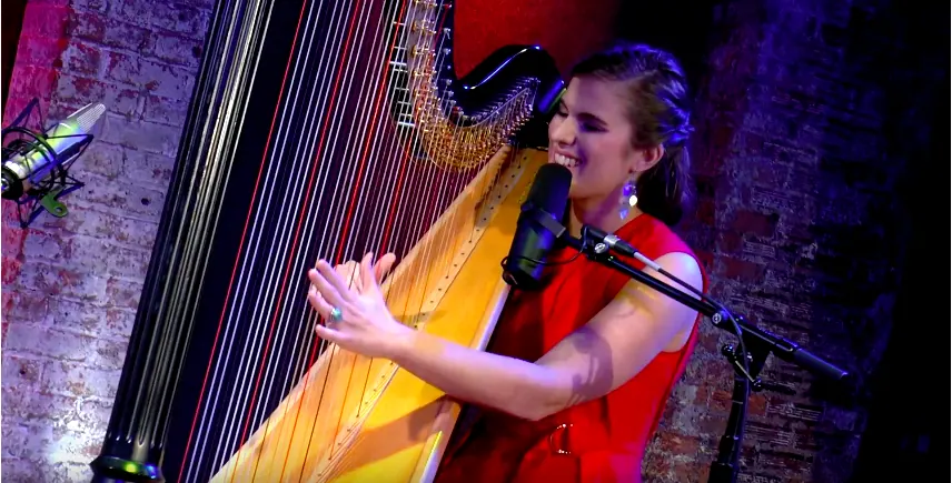 O&E, singing harpist & band — photo 24