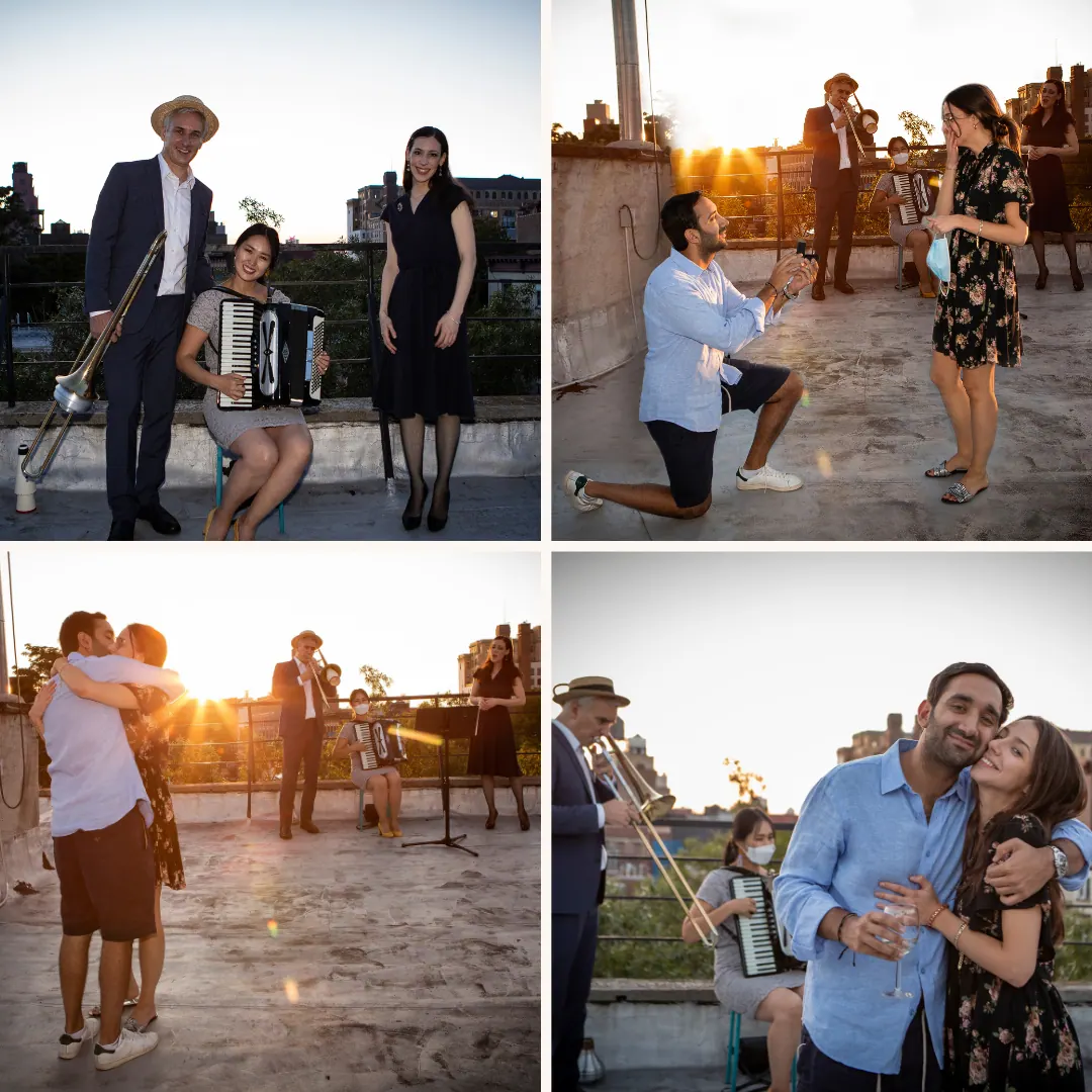 You bring the ring. We'll create the moment.